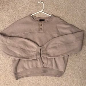 Cropped sweatshirt